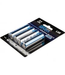 Батарейки SEVEN LR6 AA 1.5V 4 шт