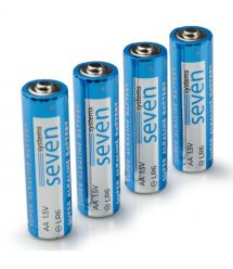 Батарейки SEVEN LR6 AA 1.5V 4 шт