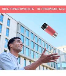 Tefal Термочашка Travel Mug Classic Twist, 0.36л, нержавеющая сталь, коралловый