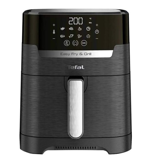 Tefal Мультипечь Easy Fry Grill&Steam, 1430Вт, чаша-6.2л, сенсорное управл., 8 программ, пластик, черный