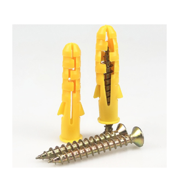 Дюбель-цвях для швидкого монтажу, розмір 6&amptimes60 мм, потайна головка, анодована сталь, упаковка 50 шт. ціна за упаковку