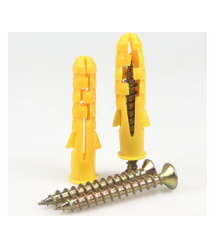 Дюбель-цвях для швидкого монтажу, розмір 6&amptimes80 мм, потайна головка, анодована сталь, упаковка 50 шт. ціна за упаковку