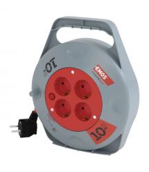 Удлинитель на катушке EMOS P19510 10м SCHUKO