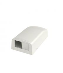 Коробка розеточная накладная на 1-2xMini-Com, белая, Panduit