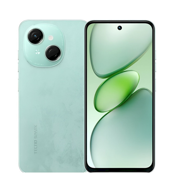 TECNO Смартфон Spark Go 1 (KL4) 6.67" 4/64ГБ, 2SIM, 5000мА•ч, Magic Skeen Green