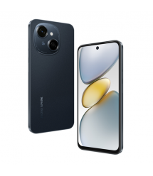 TECNO Смартфон Spark Go 1 (KL4) 6.67" 3/64ГБ, 2SIM, 5000мА•ч, Startrail Black