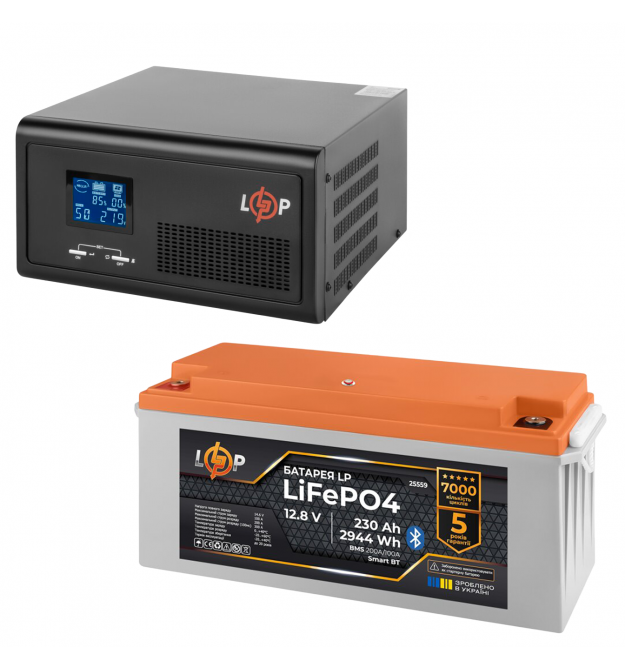 КРП LogicPower B430 + литиевая (LiFePO4) батарея 2944 Ватт (19406+25559 230 Ah)