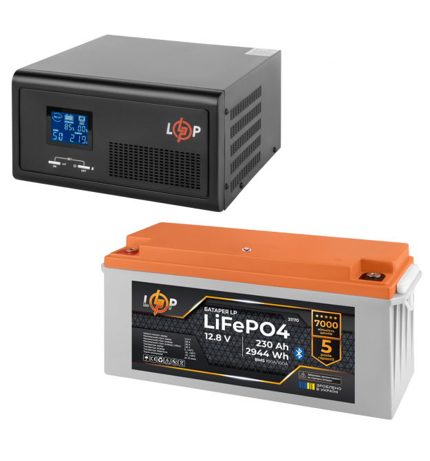 КРП LogicPower B1500 + литиевая (LiFePO4) батарея 29440 Ватт (19408+31170 230 Ah)