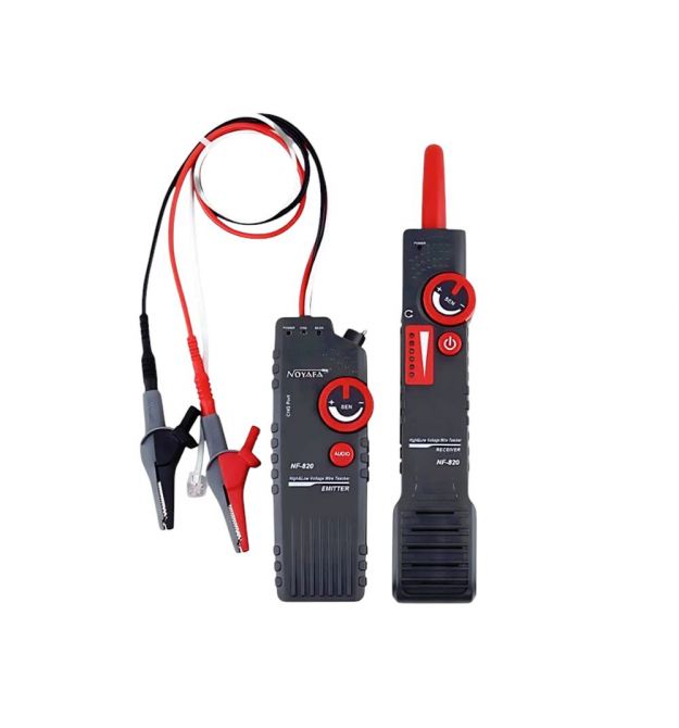 Тестер Noyafa NF-820 для пошуку кабелів, проводів та металевих комунікацій