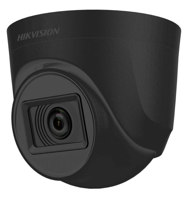 Turbo HD видеокамера Hikvision DS-2CE76D0T-ITPFS/Black 2МП (2.8 мм) с микрофоном