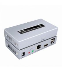 Подовжувач 4K HDMI і USB 2.0 KVM 100m Dtech DT-7051