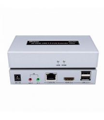 Подовжувач 4K HDMI і USB 2.0 KVM 100m Dtech DT-7051