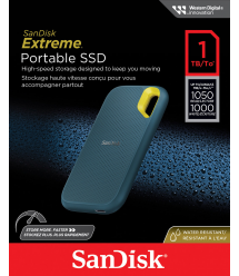 SanDisk Портативный SSD 1TB USB 3.2 Gen 2 Type-C E61 R1050/W1000MB/s IP55 Monterey