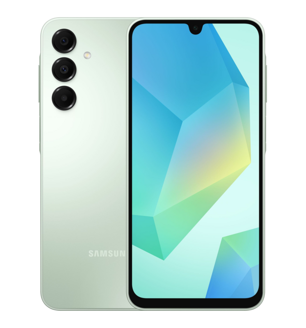 Samsung Смартфон Galaxy A16 (A165) 6.7" 4/128ГБ, 2SIM, 5000мА•ч, зеленый светлий