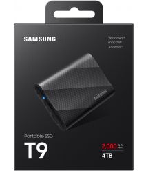 Samsung Портативный SSD 4TB USB 3.2 Gen 2 Type-C T9 Shield