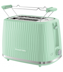 Russell Hobbs Тостер Eden 800Вт, пластик, подогрев,разморозка, фисташковый