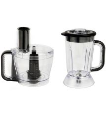 Russell Hobbs Кухонная машина Desire Matte Charcoal, 600Вт, чаша-пластик, корпус-пластик, насадок-4, черный