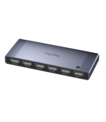 Комутатор VEGGIEG V-HD11 HDMI 1*5, HDTV2.0 4K, Grey, Box