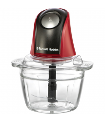 Russell Hobbs Измельчитель Desire Red, 200Вт, чаша-500мл, стекло, корпус-пластик, крассный