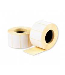 Термоетикетка Puty 40x25, кількість етикеток у ролику 1000 шт, ціна за рулон