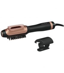 Rowenta Фен-щетка Reverso Dry&Brush 2в1, 1200Вт, режимов-3, иониз-я, хол. обдув, насадок-2, керамика, черно-золотистый Rowenta Фен-щетка Reverso Dry&Brush 2в1, 1200Вт, режимов-3, иониз-я, хол. обдув, насадок-2, керамика, черно-золотистый