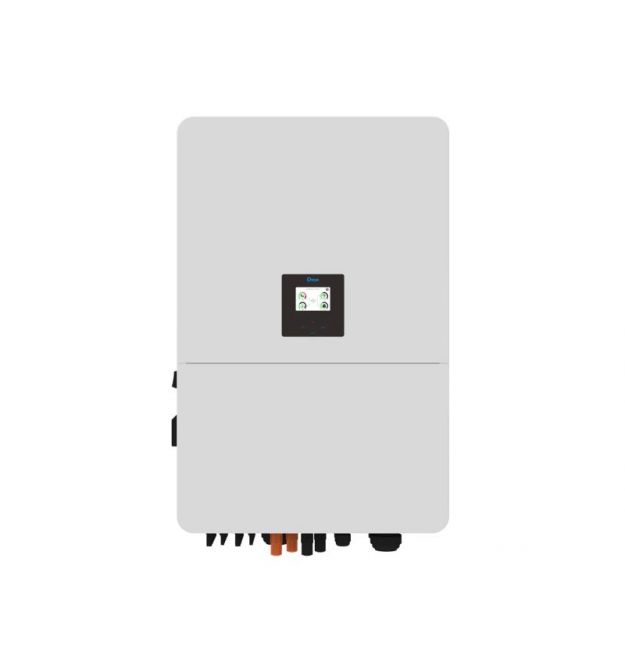 Гібридний трифазний інвертор Deye SUN-60K-SG02HP3-EU-EM6 (гібрид: 60 кВт-3ф, батарея HV, MPPT:6)