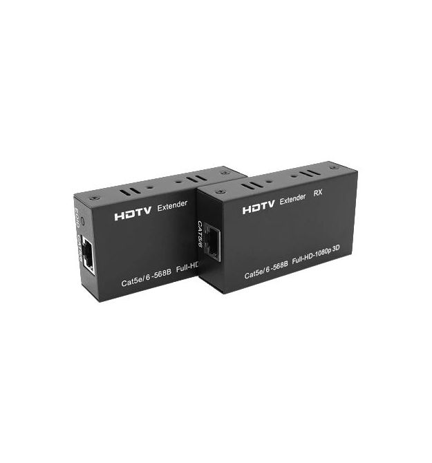 Одноканальный активный удлинитель HDMI по UTP кабелю с управлением до 60м