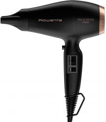 Rowenta Фен Compact PRO+, 2200Вт, режимов-2, дифузор, иониз-я, хол. обдув, черный Rowenta Фен Compact PRO+, 2200Вт, режимов-2, дифузор, иониз-я, хол. обдув, черный