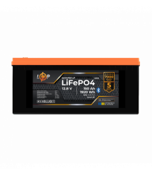 Акумулятор LP LiFePO4 12,8V - 150 Ah (1920Wh) (BMS 150A/75А) пластик Smart BT