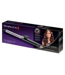Remington Плойка Pro Spiral Curl, 32Вт, темп.режимов-8, D-19mm, 140-210С, керамика, черный Remington Плойка Pro Spiral Curl, 32Вт, темп.режимов-8, D-19mm, 140-210С, керамика, черный