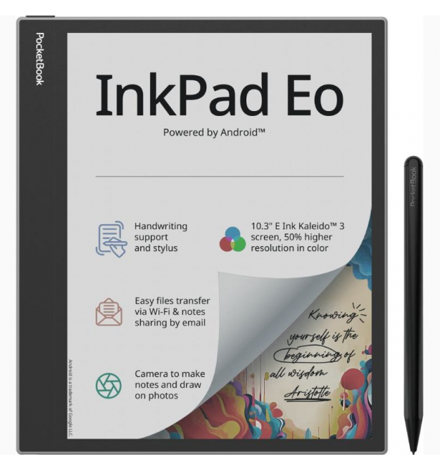 PocketBook Электронная книга 1042 InkPad Eo, Mist Grey