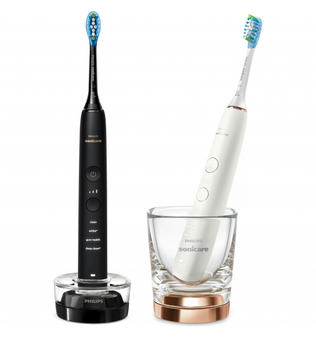 Philips Щетка зубная электр., Sonicare DiamondClean 9000 Series набор, 62т. колеб/мин, насад