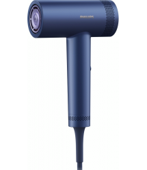 Philips Фен 8000 Series, 1400Вт, режимов-3, ионизиция, хол. обдув, турборежим, аквамарин