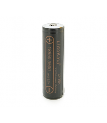 Акумулятор 18650 Li-Ion LiitoKala Lii-35A-PCB, Protected, 3500mAh (3300-3500mAh), 3.7V (2.75-4.2V), Black