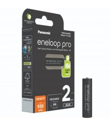 Panasonic Аккумулятор Eneloop NI-MH Pro AAA 930 мАч, 2 шт.