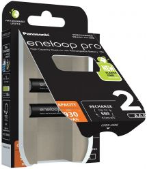 Panasonic Аккумулятор Eneloop NI-MH Pro AAA 930 мАч, 2 шт.