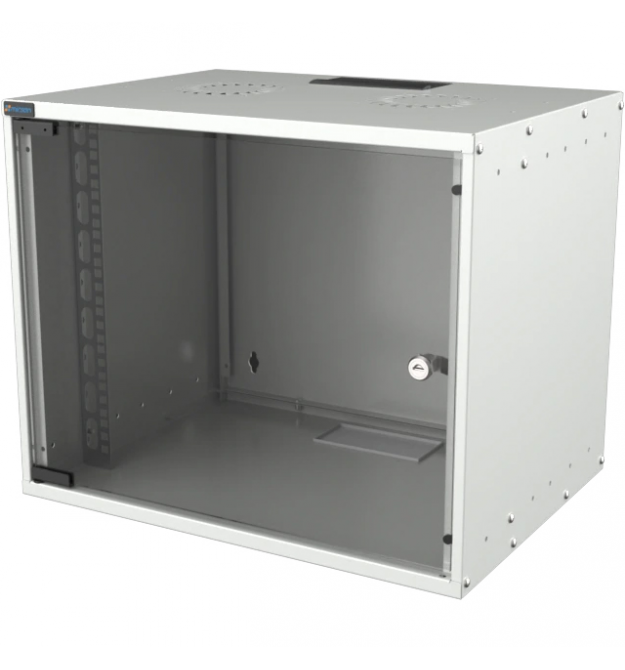 MIRSAN Шкаф 19", 9U, SOHO, 535x600 мм, максимально 30 кг, серый