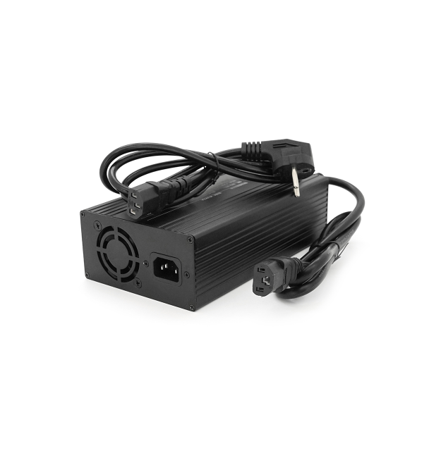 Зарядний пристрій для акумуляторів LiFePo4 24V(29,2V),8S,15A, штекер Triangle plug (T-tipe - C13 - IEC).