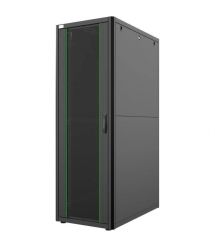 MIRSAN Шкаф 19", 36U, GTN SERVER, стеклянная дверь, 600x1000 мм, максимально 1000 кг, черный