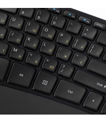 Microsoft Клавиатура мембранная Sculpt Ergonomic + NumPad 89+20key, WL, EN/UA, чёрный