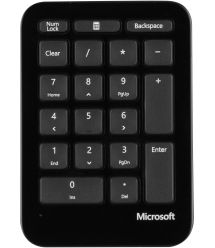Microsoft Клавиатура мембранная Sculpt Ergonomic + NumPad 89+20key, WL, EN/UA, чёрный