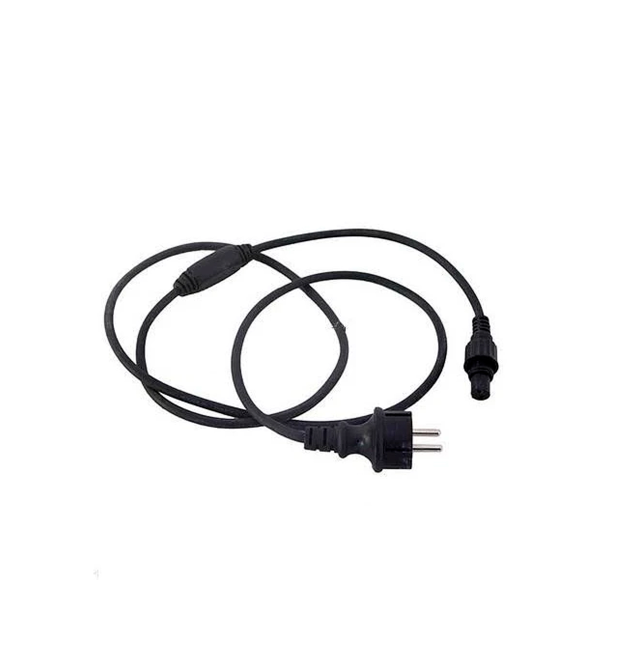 Гірлянда - вилка LED для Linhai вилка європейського стандарту 220 В, black