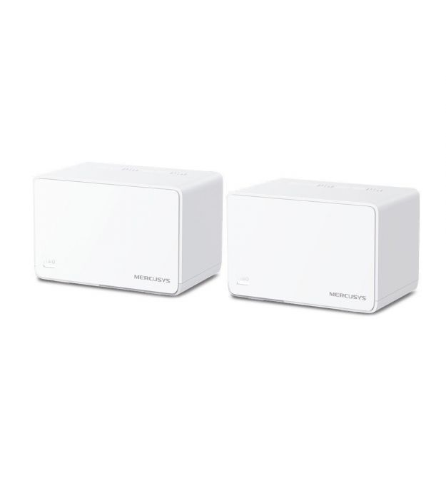 Маршрутизатор MERCUSYS HALO H80X 2PK AX3000 3xGE LAN/WAN MESH (HALO-H80X-2-PACK)