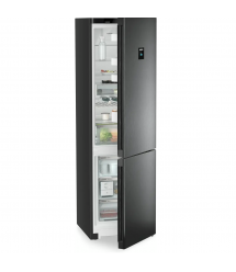 Liebherr Холодильник с нижн. мороз., 201.5x59.7х67.5, холод.отд.-266л, мороз.отд.-94л, 2дв., А+++, NF, диспл внутр., черный