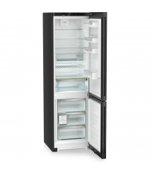 Liebherr Холодильник с нижн. мороз., 201.5x59.7х67.5, холод.отд.-266л, мороз.отд.-94л, 2дв., А+++, NF, диспл внутр., черный