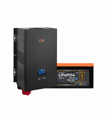 Комплект резервного живлення LogicPower ДБЖ 3500W + літієва (LiFePO4) батарея 3840 Wh