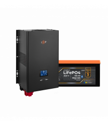 Комплект резервного живлення LogicPower ДБЖ 3500W + літієва (LiFePO4) батарея 3840 Wh