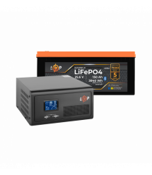 Комплект резервного живлення LogicPower ДБЖ 3500W + літієва (LiFePO4) батарея 3840 Wh