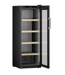 Liebherr Холодильник для вина, 168.4x60х76.3, холод.отд.-426л, зон - 1, бут-196, ST, дисплей, черный