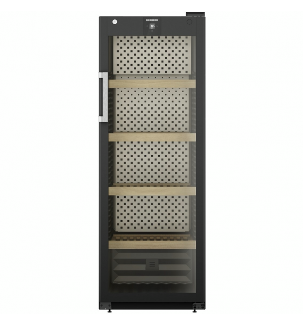 Liebherr Холодильник для вина, 168.4x60х76.3, холод.отд.-425л, зон - 1, бут-196, ST, дисплей, черный